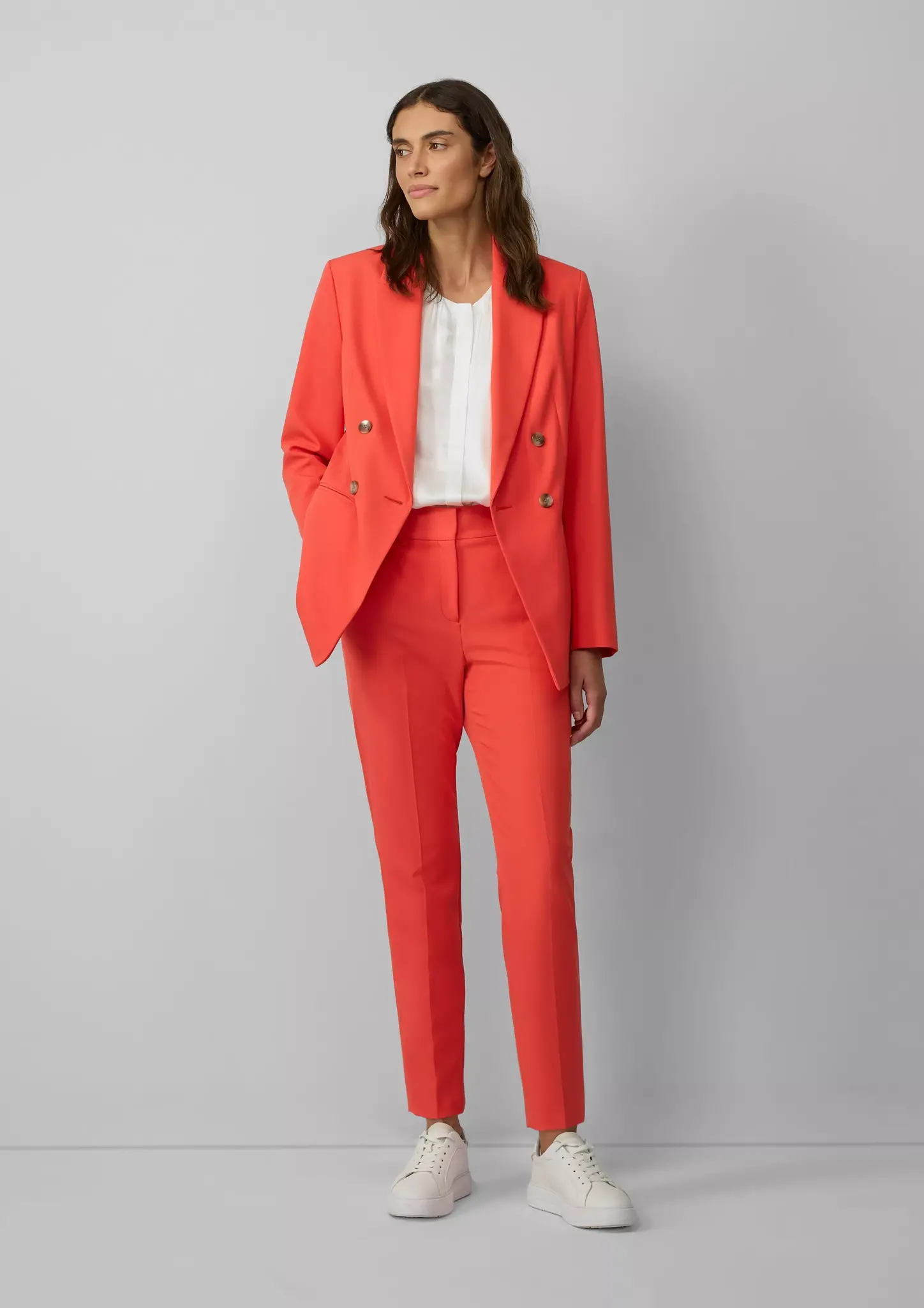 S. Oliver Satin Blouse - Cream