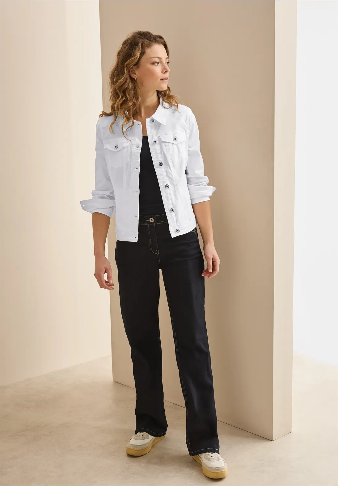 Cecil Denimjacke - White