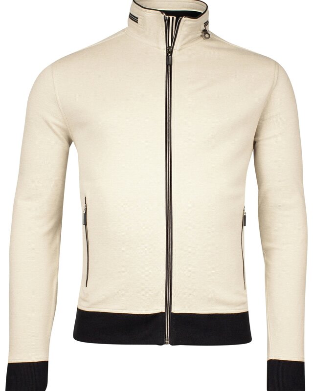 Baileys Sporty Sweatcardigan - Beige