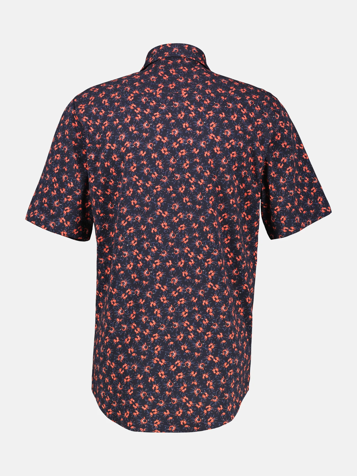Lerros Jersey Short Sleeve Print Shirt - Classic Navy