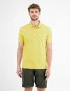 Lerros Poloshirt in Piqué Kwaliteit - Faded Yellow