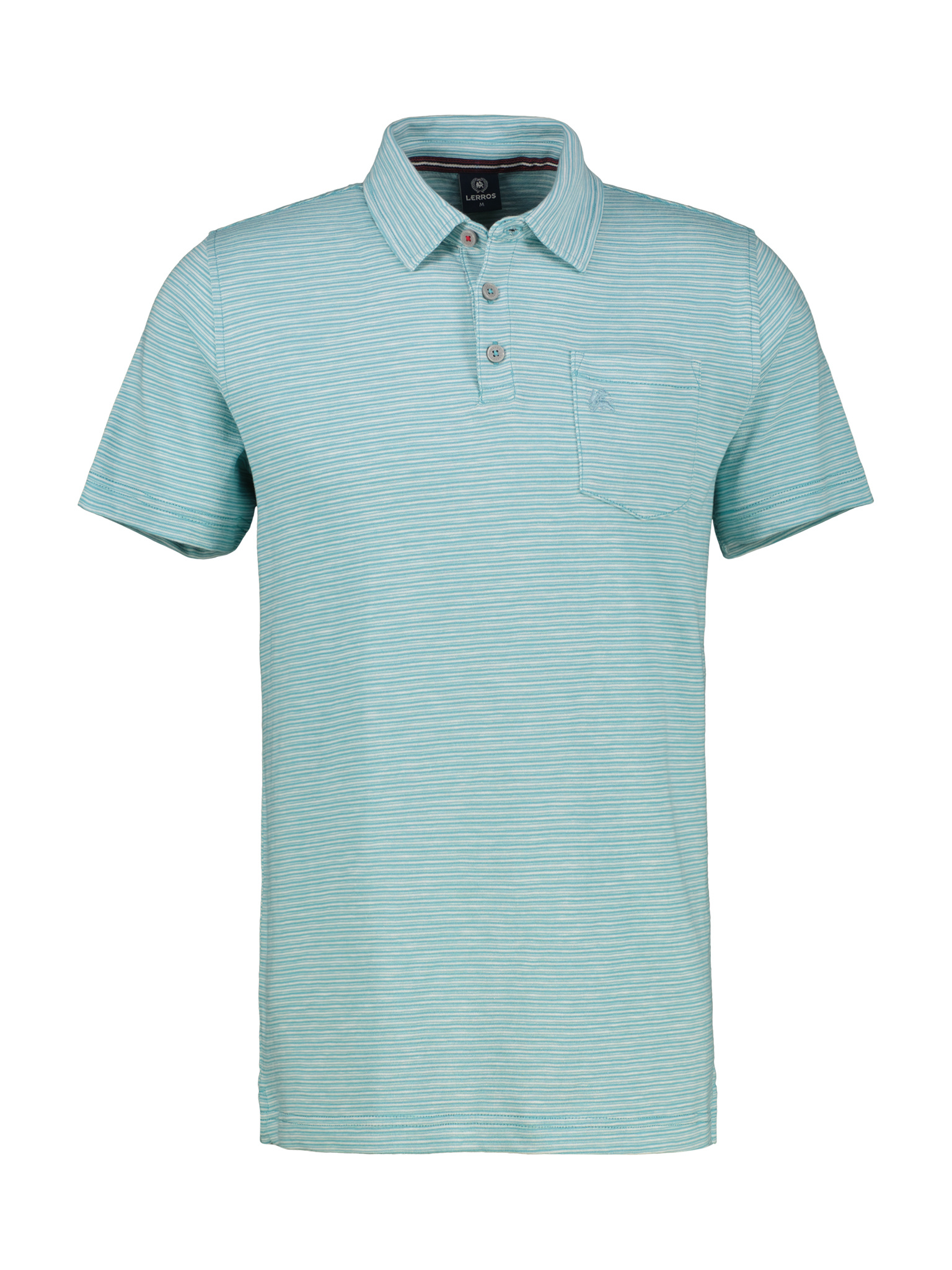 Lerros Poloshirt Gestreept - Coastal Blue