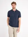 Lerros Poloshirt with Stripes - Classic Navy