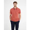 Poloshirt mit Streifen - Earth Red