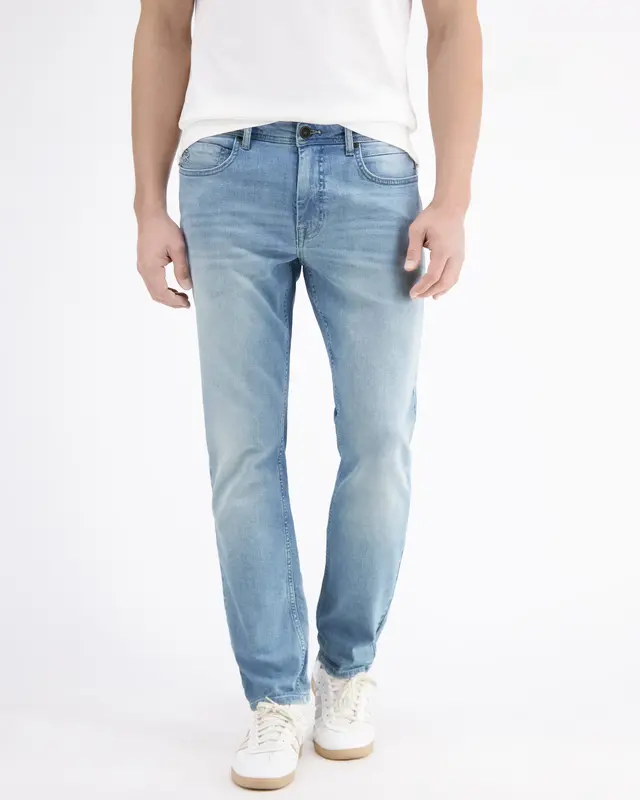 Lerros Denim Conlin, Slim Fit - Light Blue Used Wash
