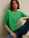Cecil Structured Jumper - Iced Neon Green