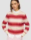 S. Oliver Pullover - Red Combi