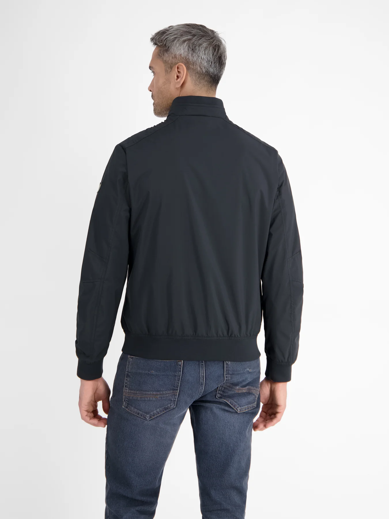 Lerros Wind- and Water Repellent Blouson Jacket - Night Blue