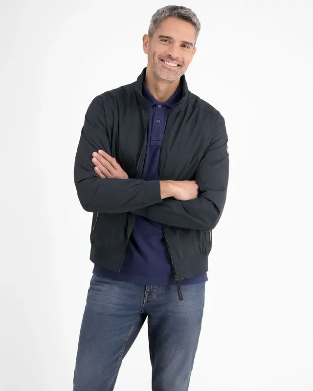 Lerros Wind- und Wasserabsweissender Blouson Jacke - Night Blue