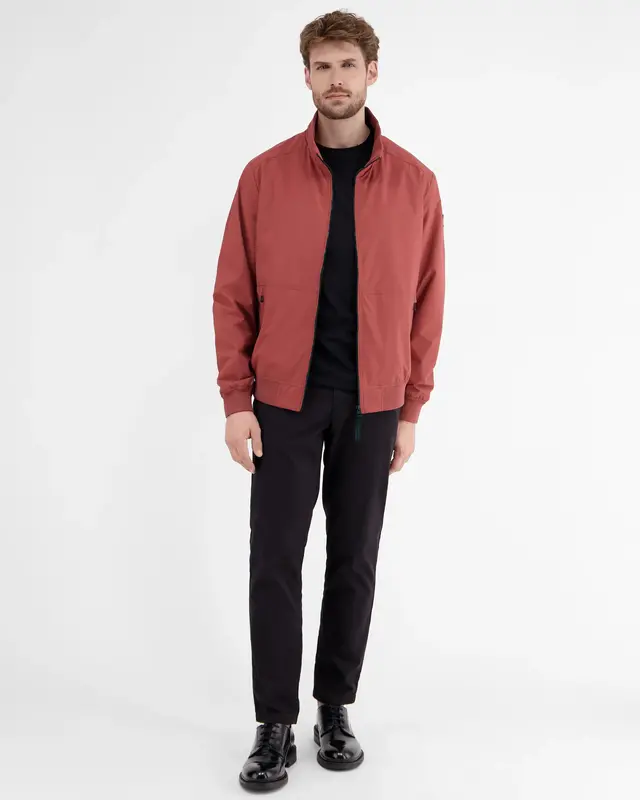 Lerros Wind- and Water Repellent Blouson Jacket - Earth Red