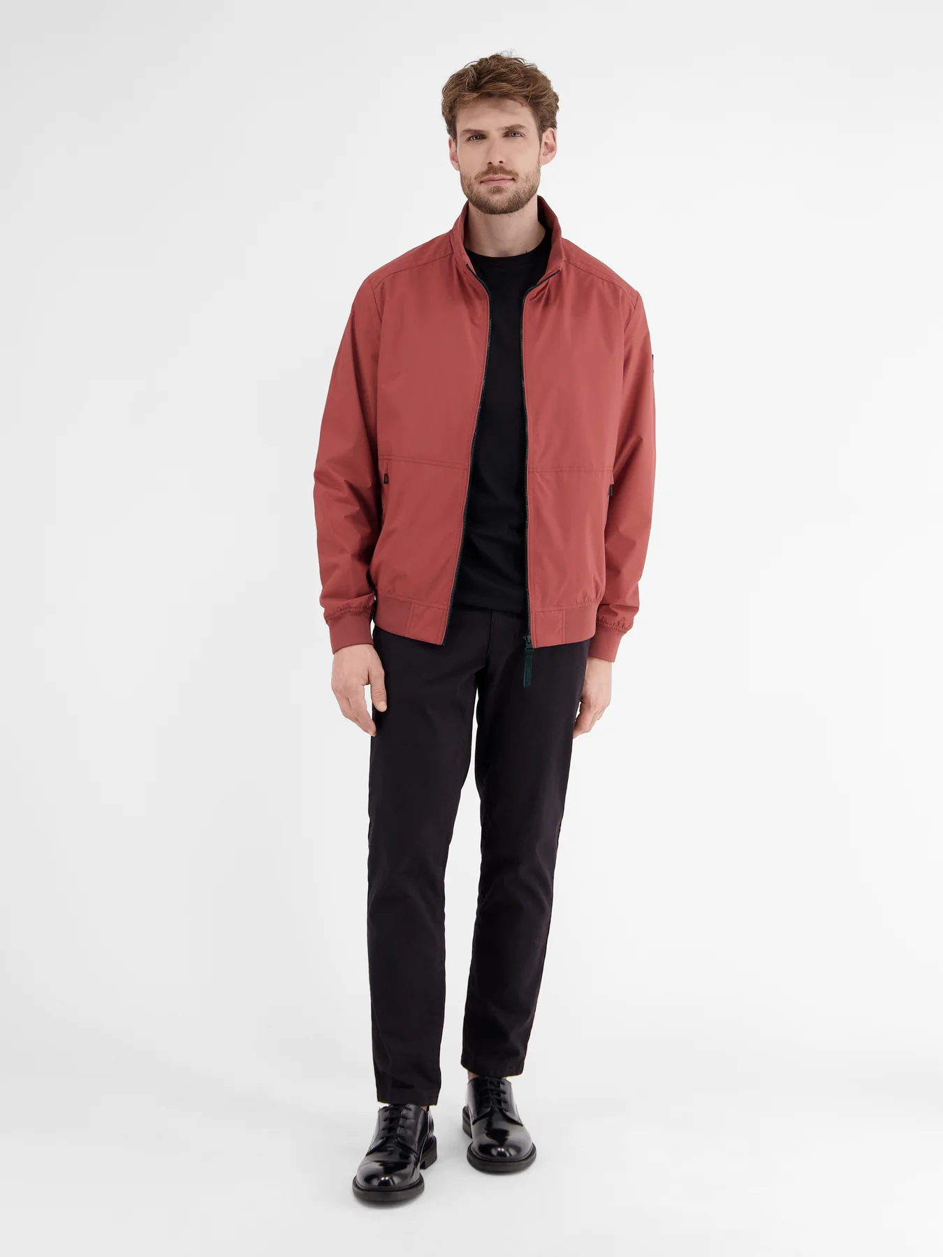 Lerros Wind- en Waterafstotend Blouson Jack - Earth Red