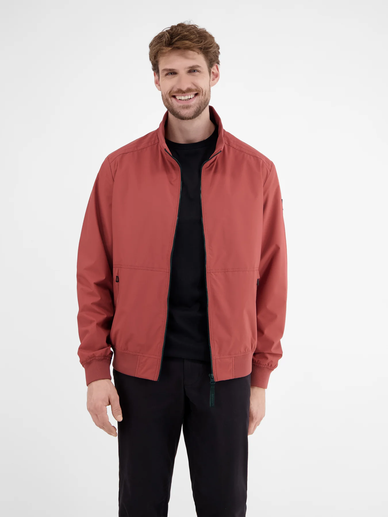 Lerros Wind- en Waterafstotend Blouson Jack - Earth Red