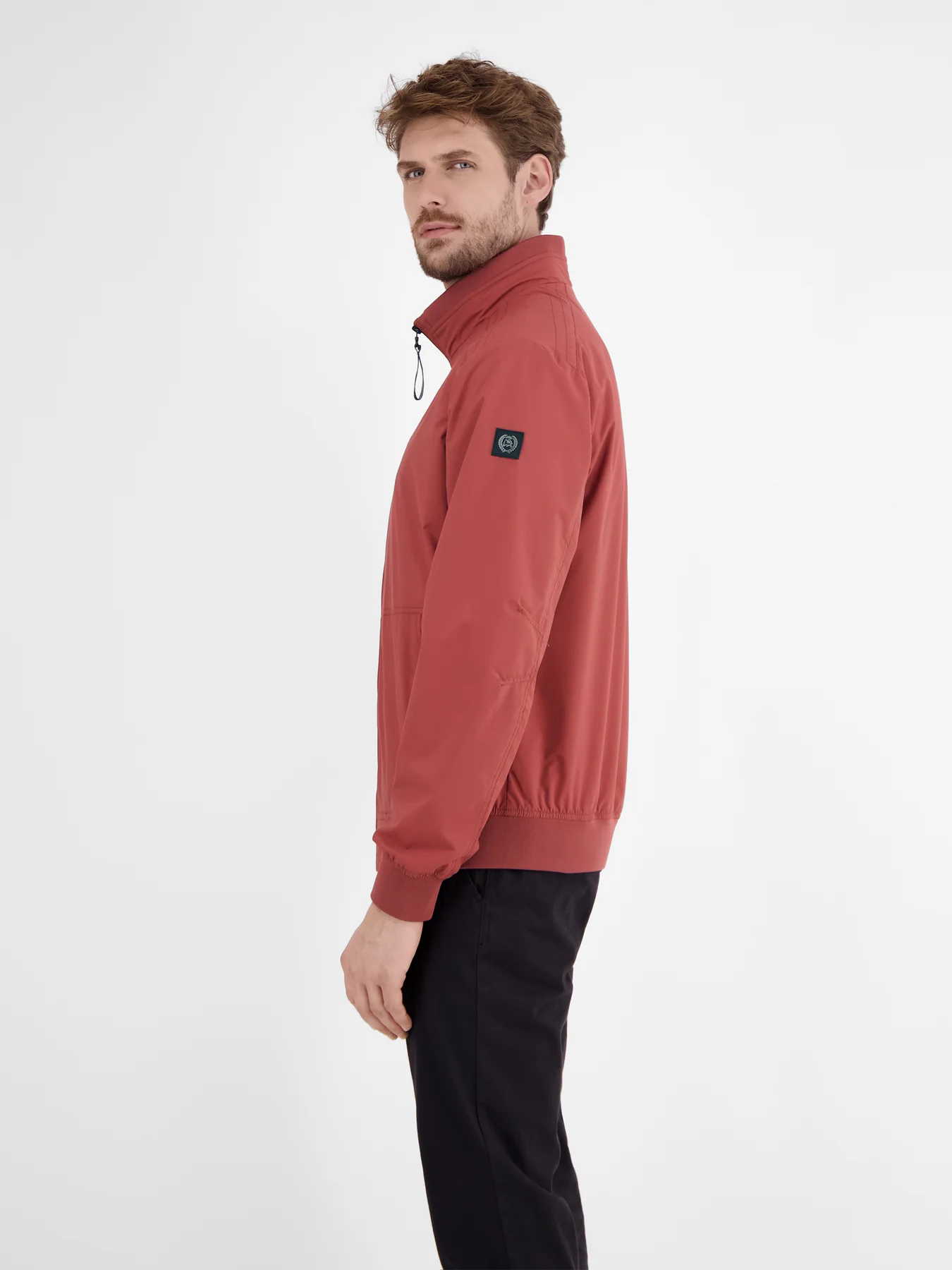 Lerros Wind- en Waterafstotend Blouson Jack - Earth Red