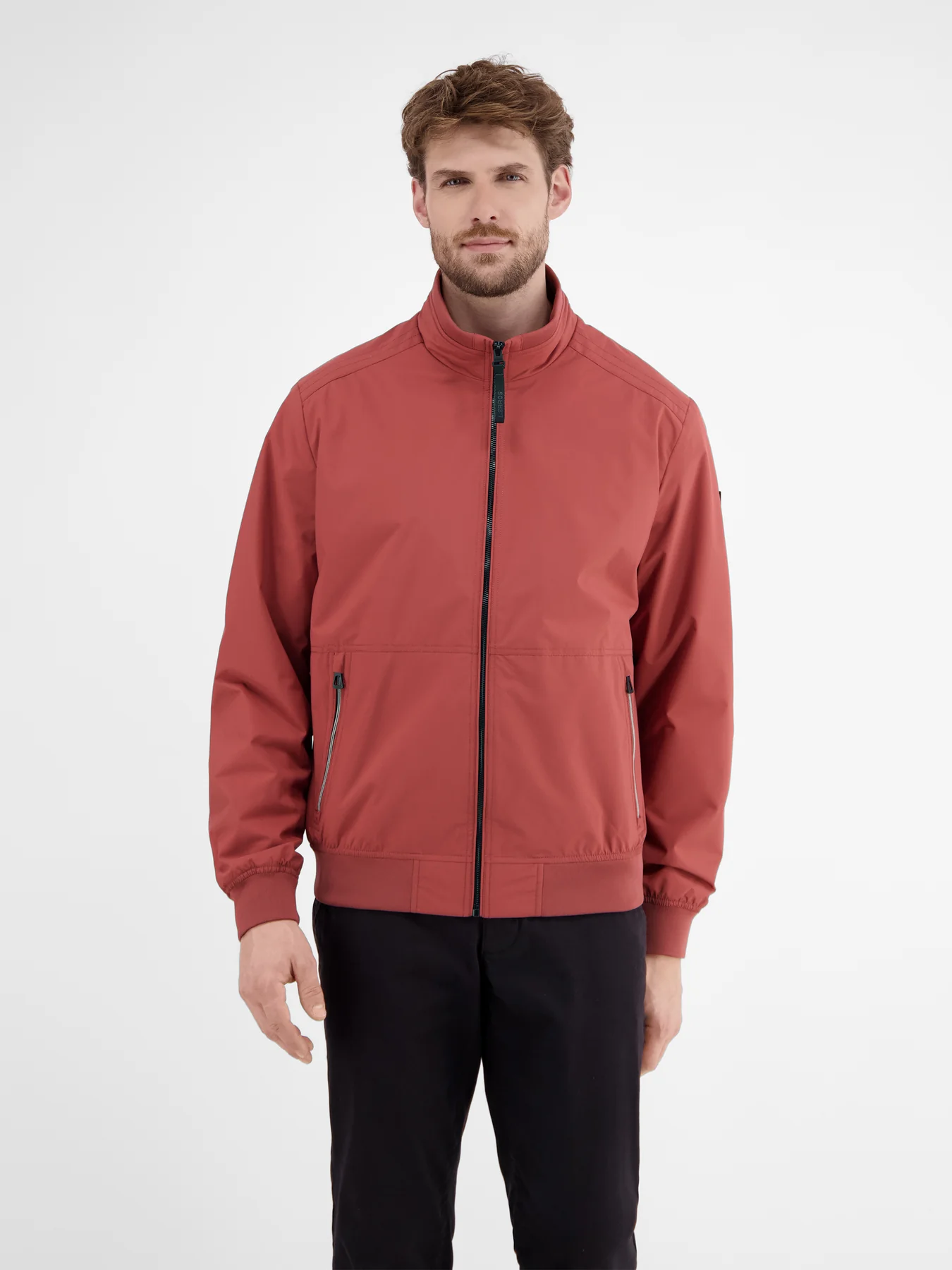 Lerros Wind- en Waterafstotend Blouson Jack - Earth Red