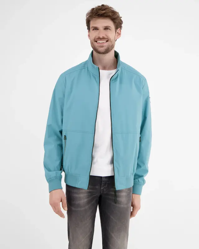 Lerros Wind- and Water Repellent Blouson Jacket - Aqua