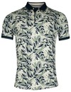 Baileys Poloshirt Colored Leafs - Olive Green