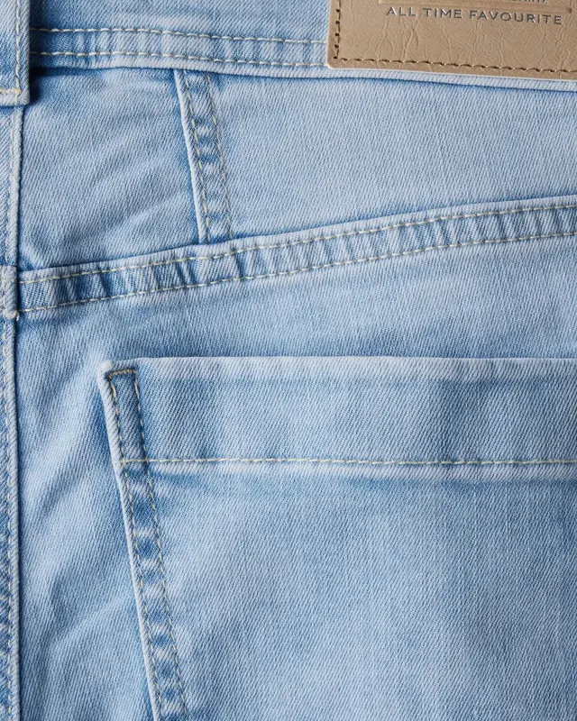 Street One Jeans im Slim Fit York - Light Blue Soft Wash