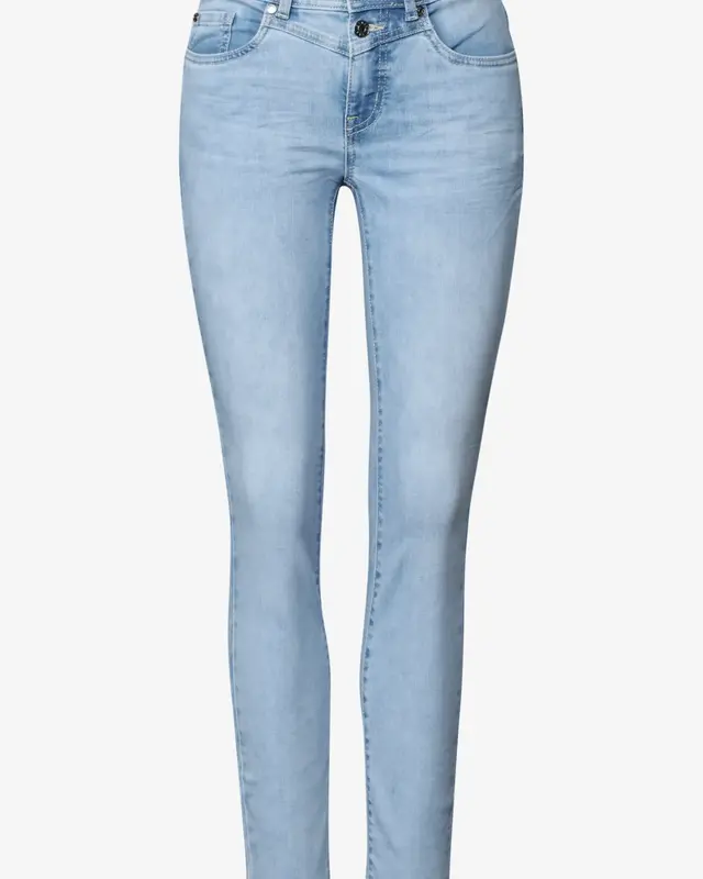 Street One Jeans im Slim Fit York - Light Blue Soft Wash