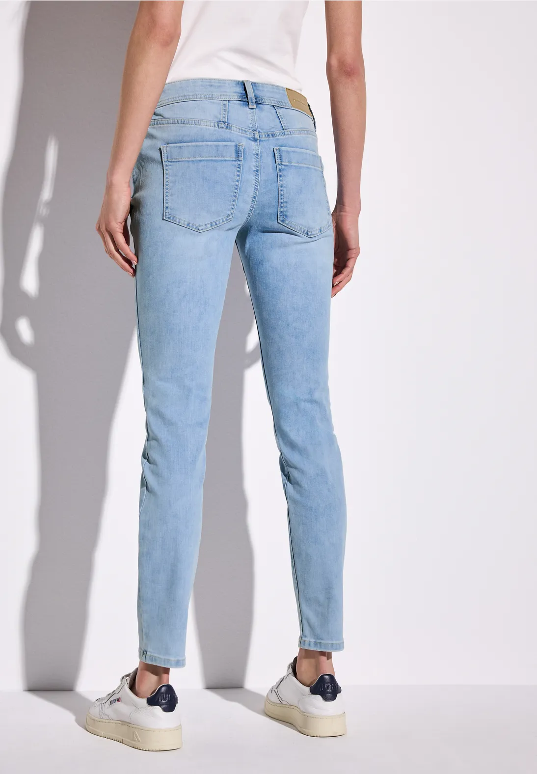 Street One Slanke Jeans York - Light Blue Soft Wash