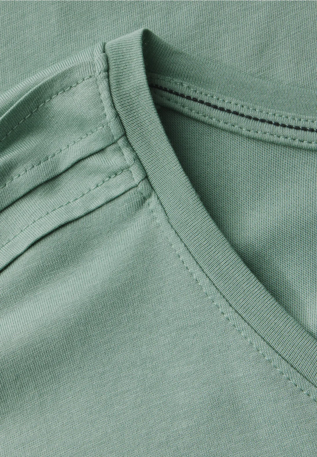 Cecil Shirt in Effen Kleur - Matcha Green
