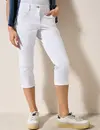 Cecil 3/4-Jeans Scarlett - White