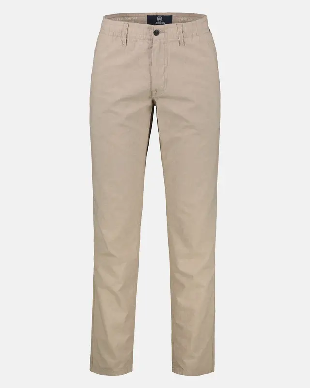 Lerros Summer Chino with Linen - Light Dune Beige