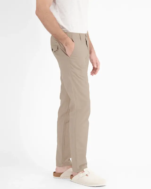 Lerros Summer Chino with Linen - Light Dune Beige
