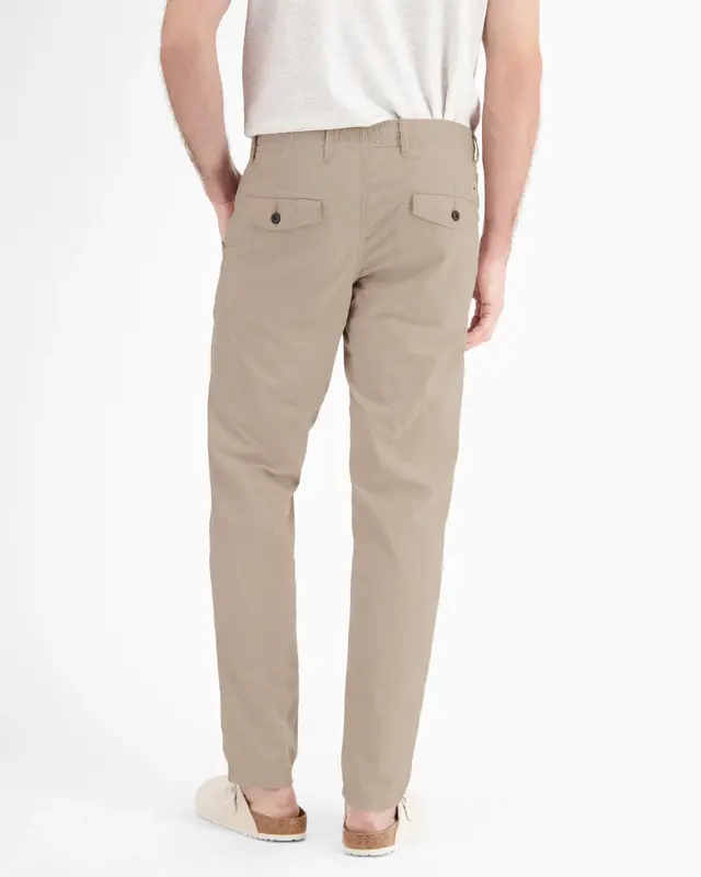 Lerros Summer Chino with Linen - Light Dune Beige