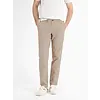 Chino mit Leinen - Light Dune Beige