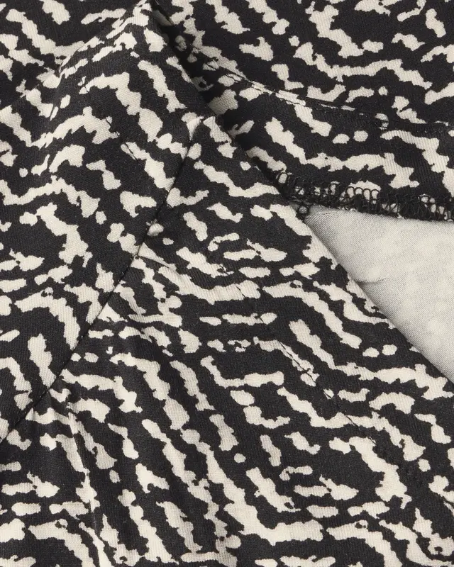 Street One Shirt met Patroon - Black