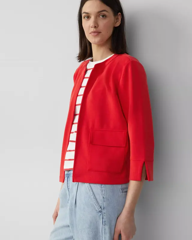 S. Oliver Scuba Vest, Relaxed Fit - Red