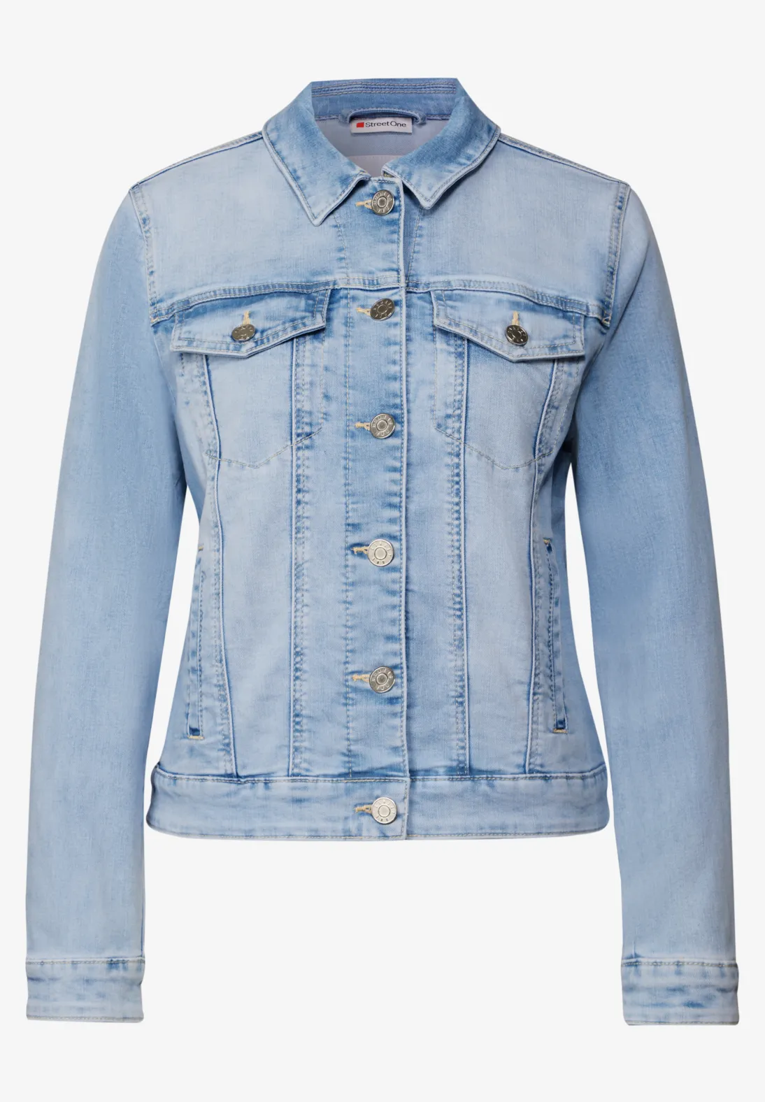 Street One Denim Jacke - Ultra Bleached Wash