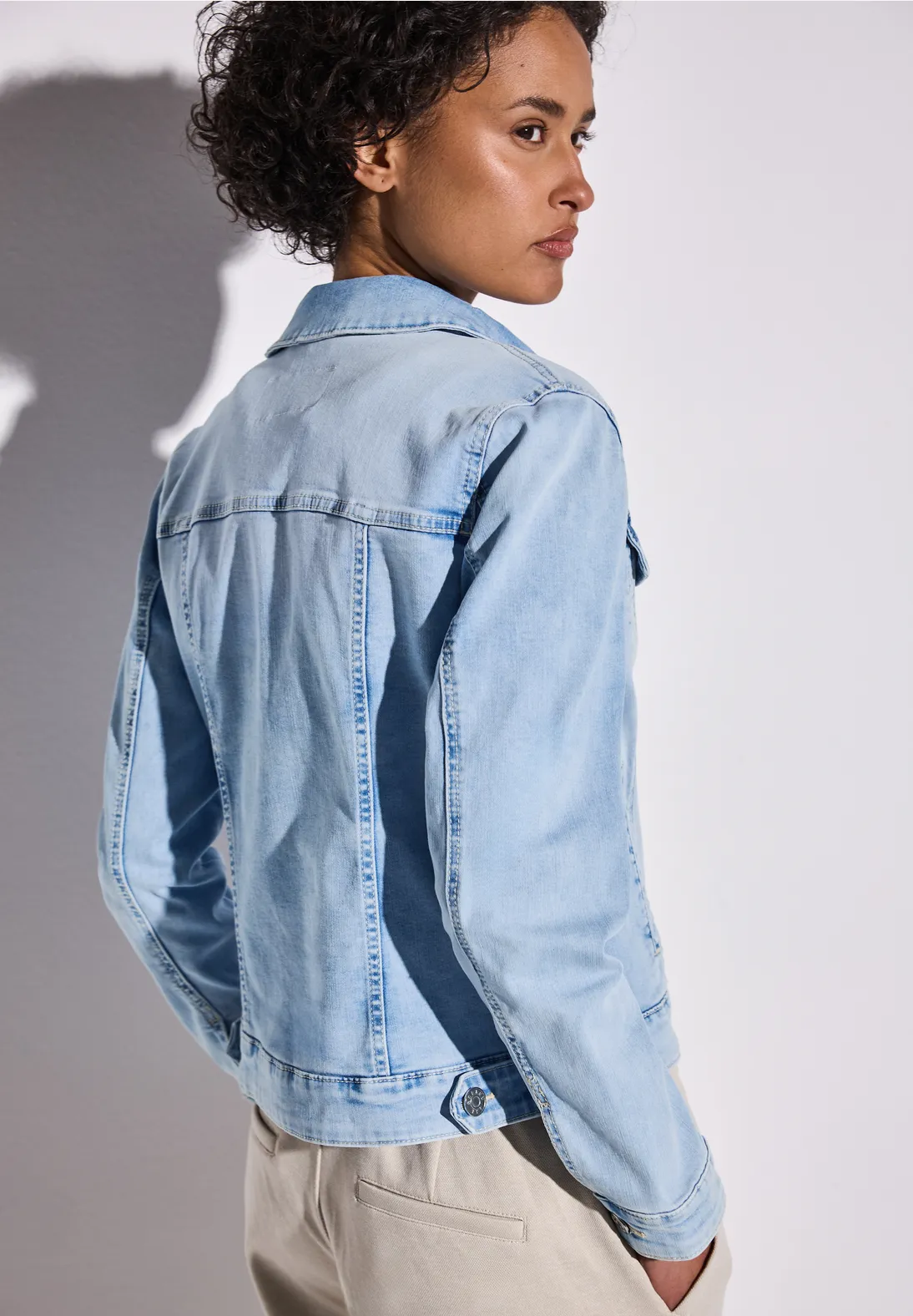 Street One Denim Jacket - Ultra Bleached Wash