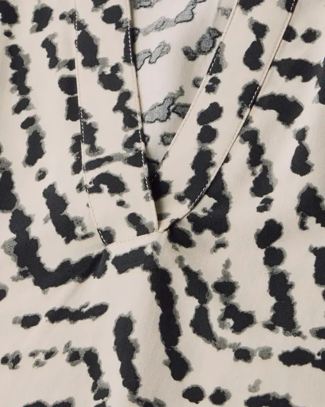 Street One Print Blouse - Moonstone Sand