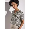 Bedrukte Blouse - Moonstone Sand