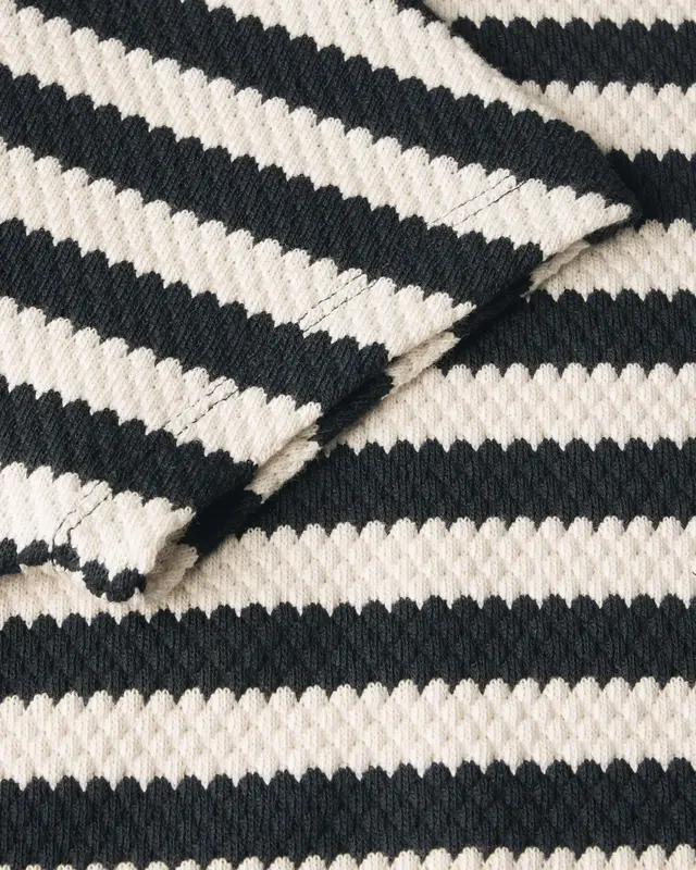 Cecil Striped Structure Shirt - Light Alabaster White