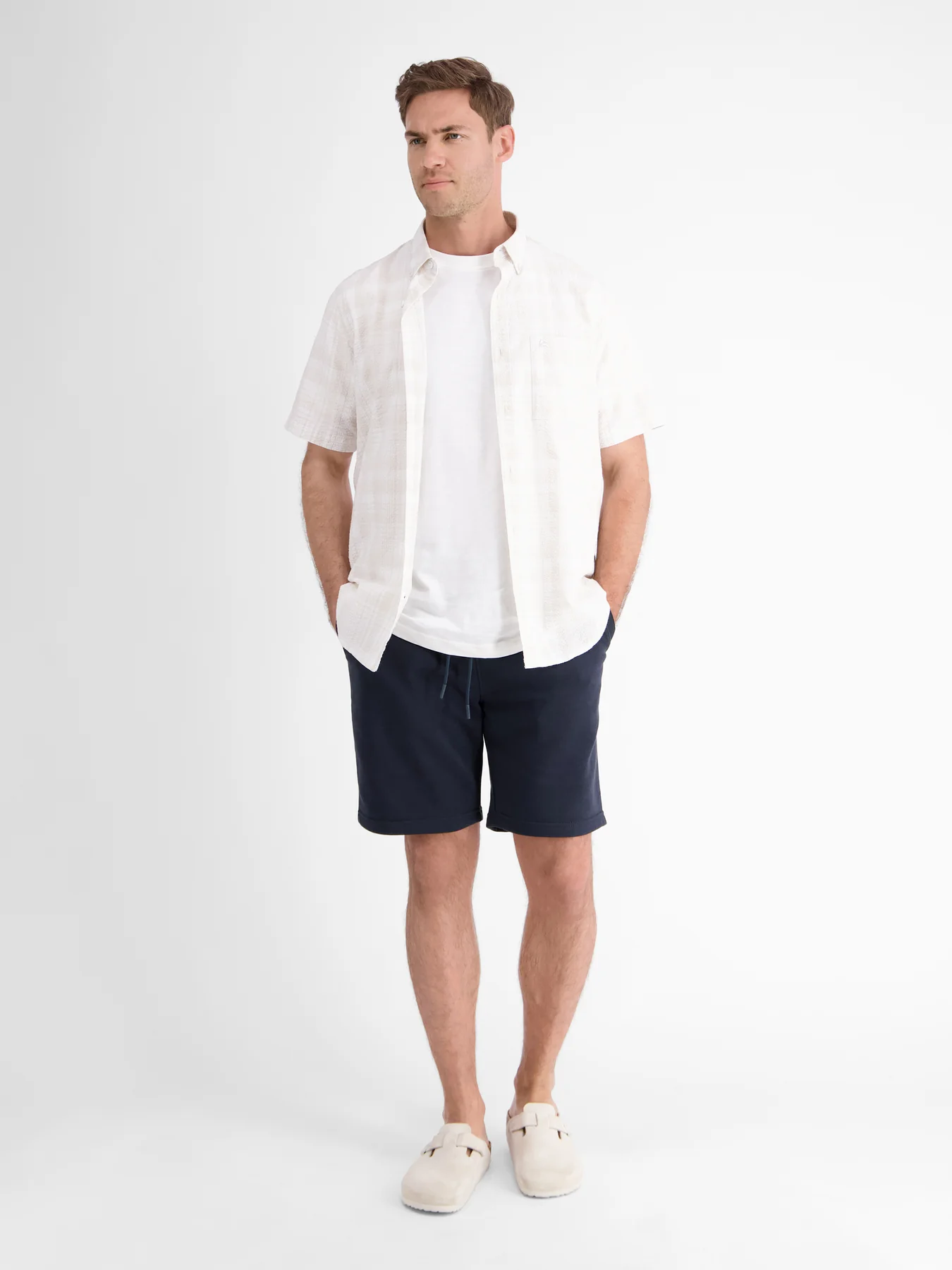 Lerros Jersey Bermuda - Classic Navy