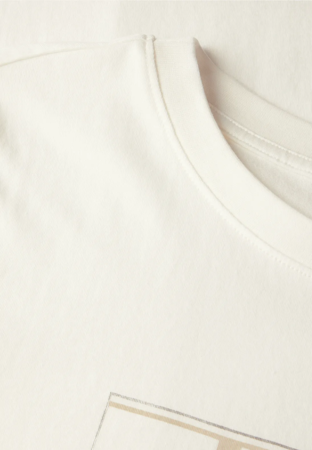 Cecil Shirt mit Artwork - Vanilla White