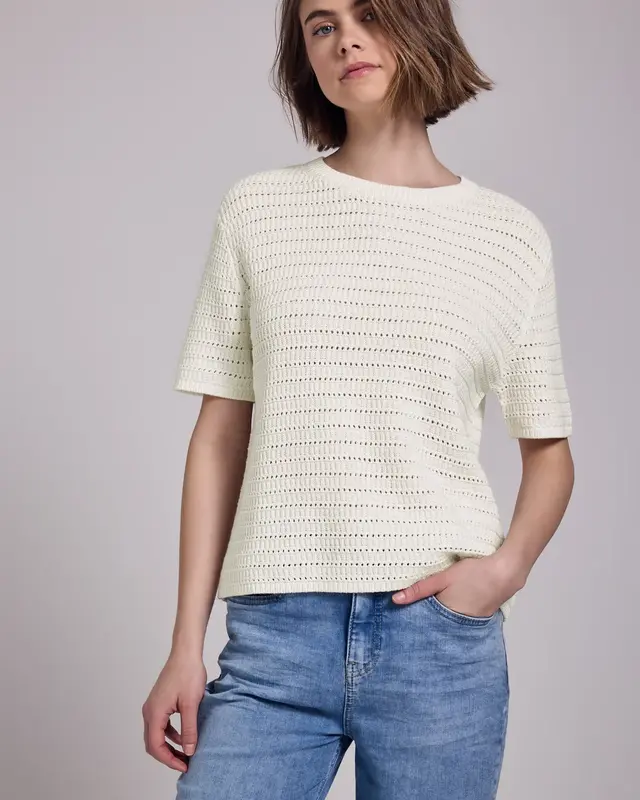 Street One Studio Jumper - Off White