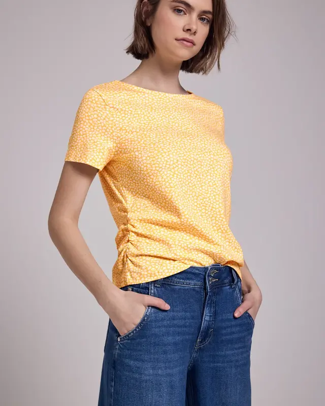 Street One Studio Shirt mit Rückenausschnitt - Blend Yellow