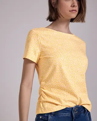 Street One Studio Shirt mit Rückenausschnitt - Blend Yellow
