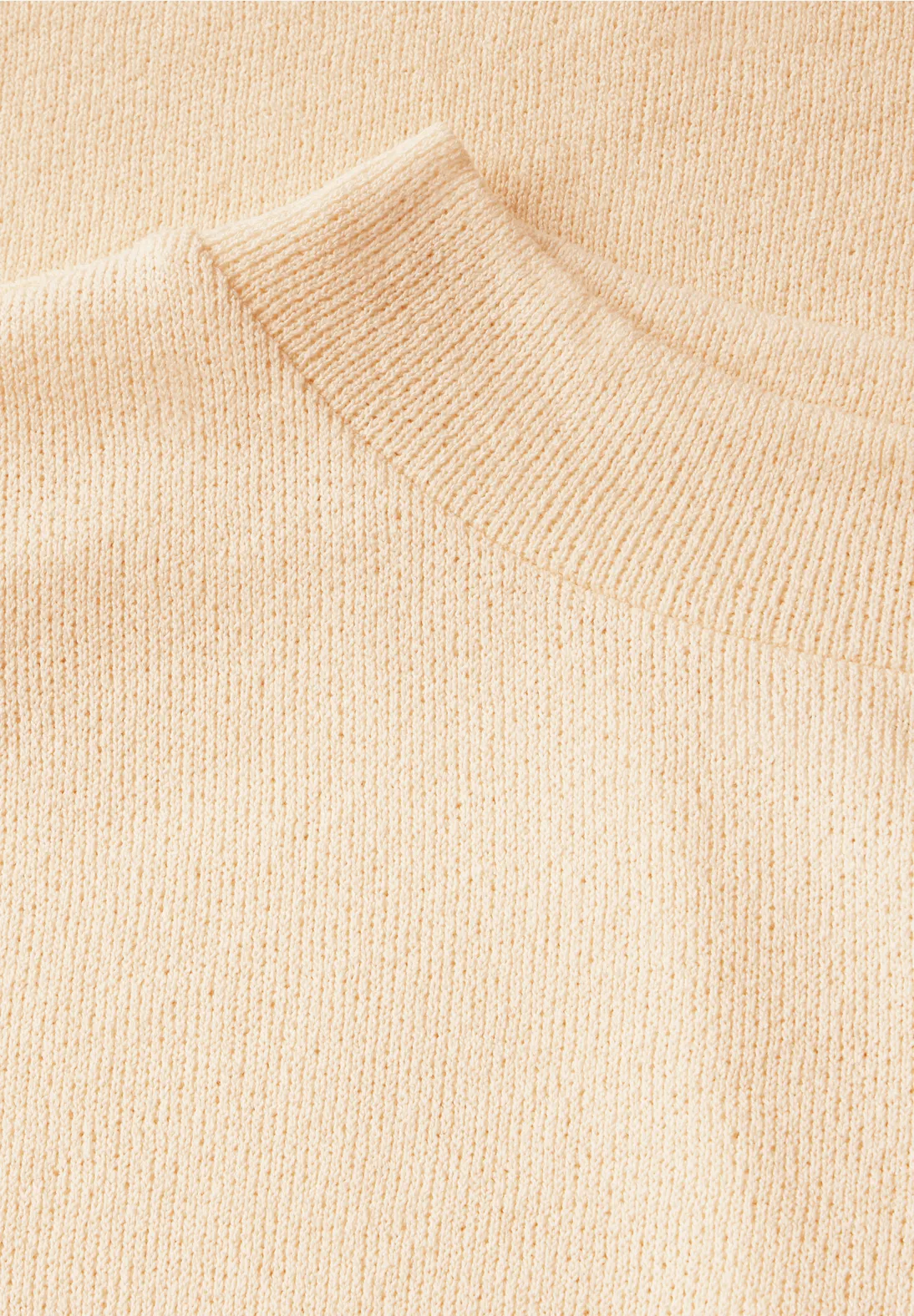 Street One Studio Knit Look Shirt - Mellow Vanilla