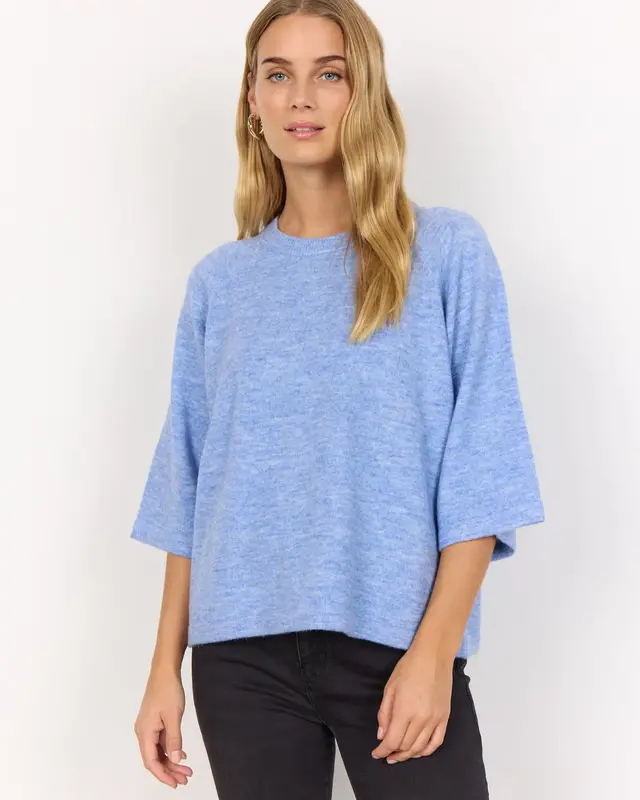 Soyaconcept Jumper Orlean 1 - Light Blue Melange