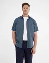 Lerros Basic Kurzarm Shirt - Classic Navy