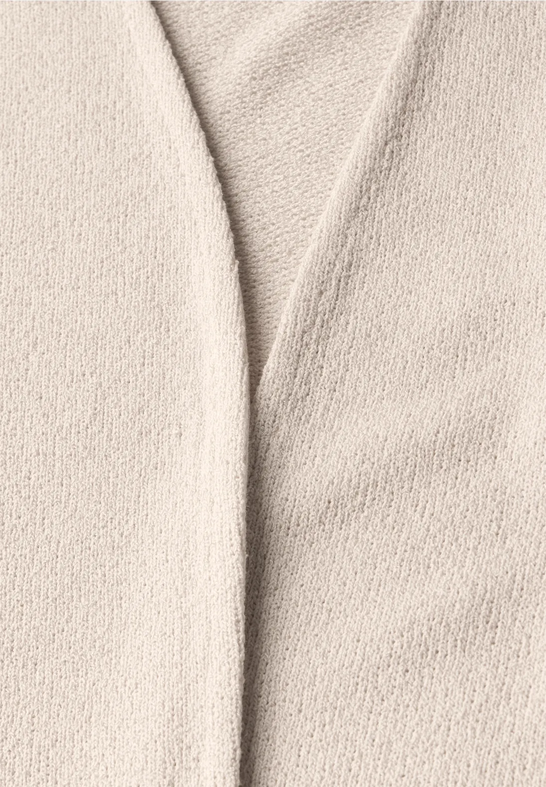 Cecil Open Structured Cardigan - Light Beige