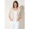 Open Structuur Vest - Light Beige