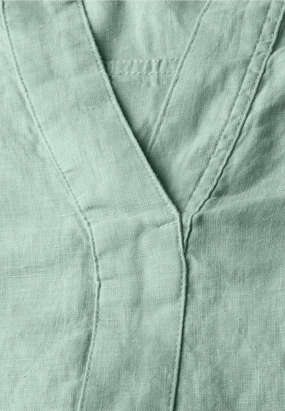 Cecil Linen Blouse - Ice Sage Green