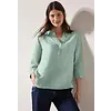 Linen Blouse - Ice Sage Green