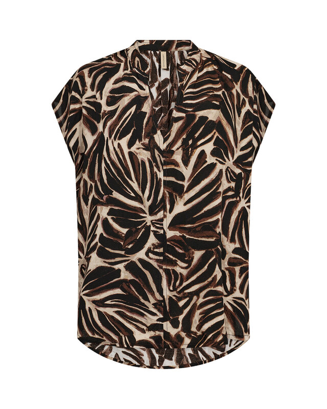Soyaconcept Blouse Roksana 2 - Hot Fudge Combi