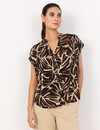Soyaconcept Blouse Roksana 2 - Hot Fudge Combi